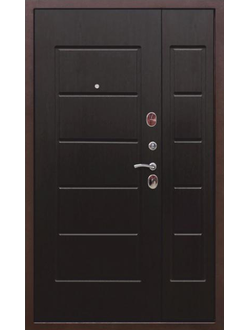 Металлическая входная дверь Гарда 7.5 см 120 х 205 см цвет Венге