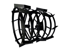 Грунтозацепы для мотоблока (Каскад)(452*180*85) "СТАНДАРТ"/ АИ самооч.(010145) 3 обода,(бол.КВАДРАТ