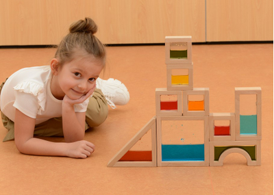 Деревянные сенсорные блоки с жидкостью (18 штук)