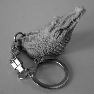 Брелок ГОЛОВА КРОКОДИЛА. ОПТ