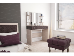 ЛДСП Трюмо НИКОЛЬ Ясень Шимо-Лиственница темная