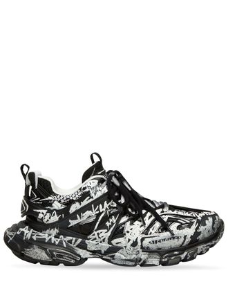 Кроссовки Balenciaga Graffiti Track sneakers