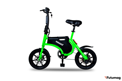 Электровелосипед Minako Smart 8 Ah Зеленый