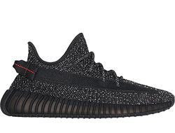 Adidas Yeezy Boost 350 V2 Reflective Black Big Size