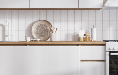 Хелен кухонный гарнитур 2 м Дуб Крафт золотой/Белый шагрень