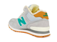 New Balance 574 Высокие серые с зеленым