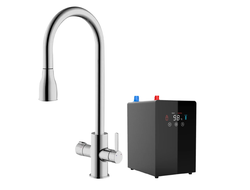 Система мгновенного кипячения воды 4в1 AQUAHOT TURIN Chrome (хром)