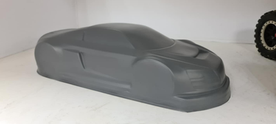Unbreakable body for kyosho GT2 audi r8