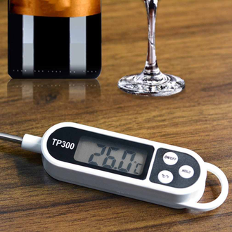 Термометр кулинарный электронный с щупом 15 см, - ТР-300