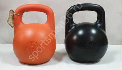 Гиря Титан 6 кг пластиковая