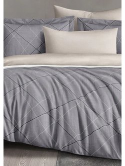 Постельное белье Cleo полутороспальное сатин 145х215х1 150х220х1 70х70х2 15/035-SL