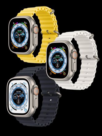 Смарт часы Apple Watch Ultra GPS + Cellular 49mm корпус из титана титановый + ремешок Ocean Новые