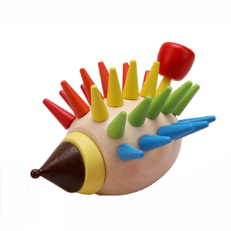 Развивающий сортер балансир с магнитами "Ежик с яблоками" BeeZee Toys