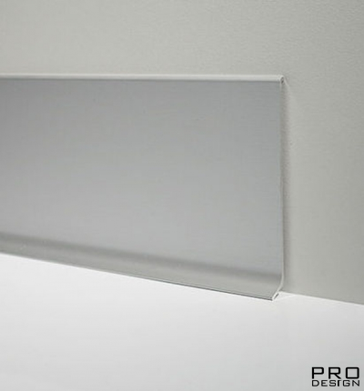 Алюминиевый плинтус Profilpas серия 90 (анодированный матовый) (модификация 1)