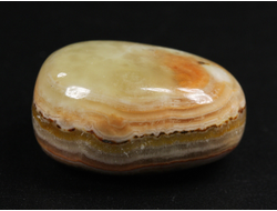 Оникс мраморный, галтовка, Пакистан (27*16*14 мм, 12,5 г) №35236