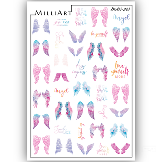 Слайдер-дизайн MilliArt Nails MAX-243