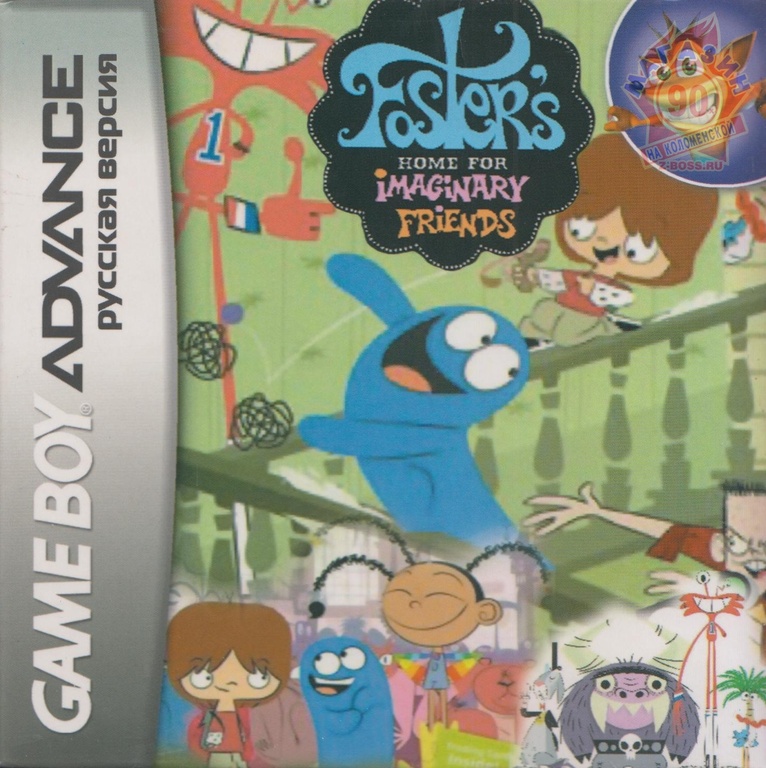 Игры для Гейм бой (GBA) "Fosters home for imaginary friends" Игра для GBA