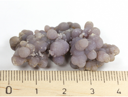 Халцедон фиолетовый виноградный, коллекционный образец, Индонезия (40*25*15 мм, 9 г) №35912