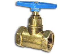 Вентиль запорный латунь 15б3р Ду 15 Ру16 ВР прямой Цветлит