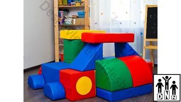 Мягкий игровой комплекс «Трактор»