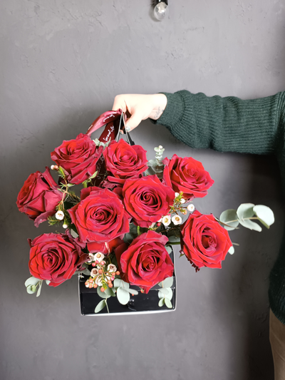 Стильная сумочка с ручкой