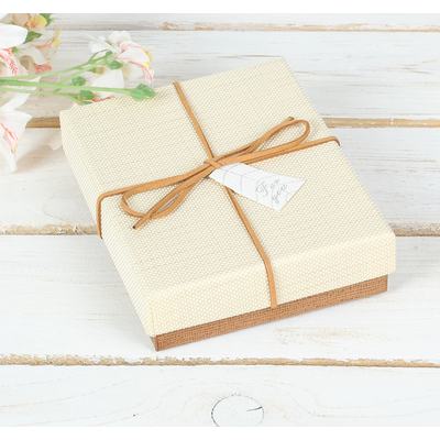 Коробочка подарочная, цвет МИКС, для ОБЛОЖЕК НА ДОКУМЕНТЫ