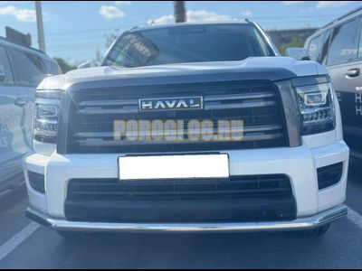 Защита переднего бампера Папа Тюнинг d60 для Haval H5 2024-