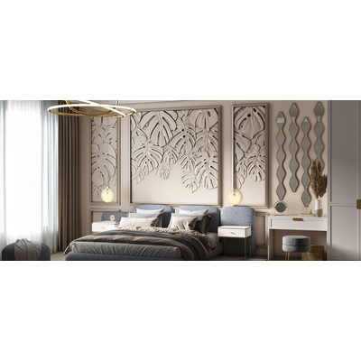 Панно гипсовое FLORIANNA артикул SPN6