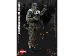 Немецкий разведчик в Венгрии, 1945 г - КОЛЛЕКЦИОННАЯ ФИГУРКА 1/6 WW2 German Totenkopf Division Hungary 1945 (UD9011) - UJINDOU