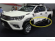 Молдинги боковых дверей, черные, TOYOTA HILUX Revo, 2015-н.в.