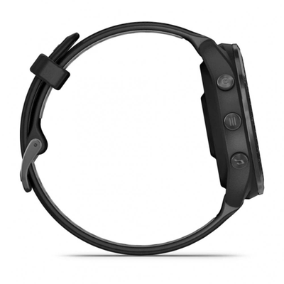 Garmin Forerunner 965 Carbon Gray Titanium Bezel with Blk Case and Blk/Powder Gray Band (010-02809-00 / 010-02809-10 / 010-02809-80)