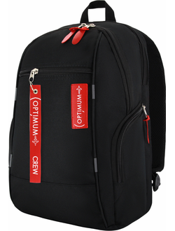 Школьный рюкзак Optimum City 2 RL, черный