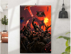 Перекидной календарь Doom/ Дум №18