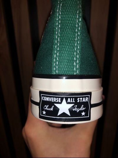 Кеды высокие Converse Chuck Taylor 70 зеленые