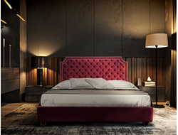 Кровать Астория (дизайн 2) капитоне