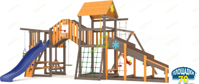 Всесезонная площадка IgraGrad С Мостик 1 SF3 Чита