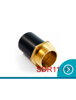 Переход пэ/латунь НР EUROSTANDARD | Самотлор СтройСервис