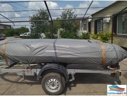 Тент на лодку ГРУПЕР 340
