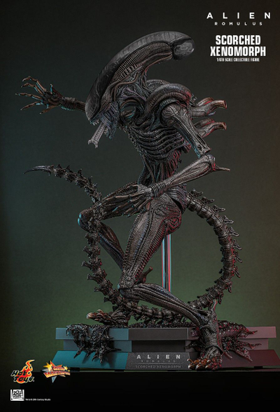 ПРЕДЗАКАЗ - Чужой (Ромул) - Коллекционная ФИГУРКА 1/6 Scorched Xenomorph Alien: Romulus (MMS784) - Hot toys ?ЦЕНА: 48600 РУБ.?