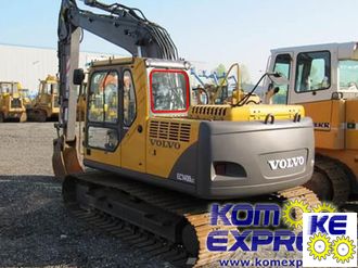 14508462 Стекло заднее Volvo EC140B EC180B EC210B EC240B/EC290B EC360B EC460B