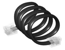 Electric, Connector Cable, Mindstorms NXT 50cm, Black (55806 / 4297185 / 6024585 / 6178448)