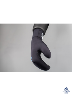 Рукавицы неопреновые 7мм AquaTeam 3х-палые ОП р.L