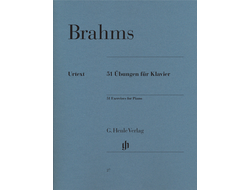 Brahms 51 Exercises for Piano