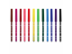 Фломастеры BRAUBERG "PREMIUM", 12 цветов, КОРПУС С ПЕЧАТЬЮ, вентилируемый колпачок, ПВХ-упаковка с европодвесом, 151661, 6 наборов