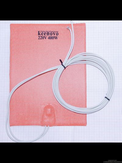 Гибкая нагревающая пластина 400 Вт 220 В (152х203) (терм.90) Keenovo