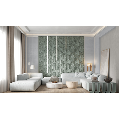 Гипсовая панель REVERY + LED артикул M-0092