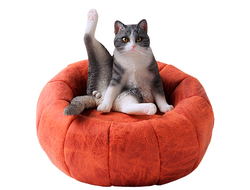 Котик на пуфике (серый) - Коллекционная ФИГУРКА 1/6 scale lazy cat 4.0 (JXK056A) - JXK