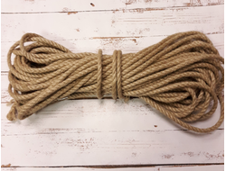 Канат джутовый 6 мм моток 20м