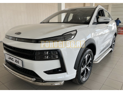 Пороги с накладным листом d53 для JAC JS6 2022-