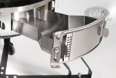 Керамический гриль-барбекю START GRILL PRO 22 дюйма (черный) (56 см)